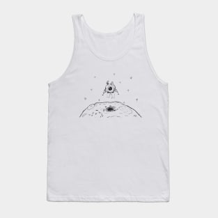 Lunar Lander (black version) Tank Top